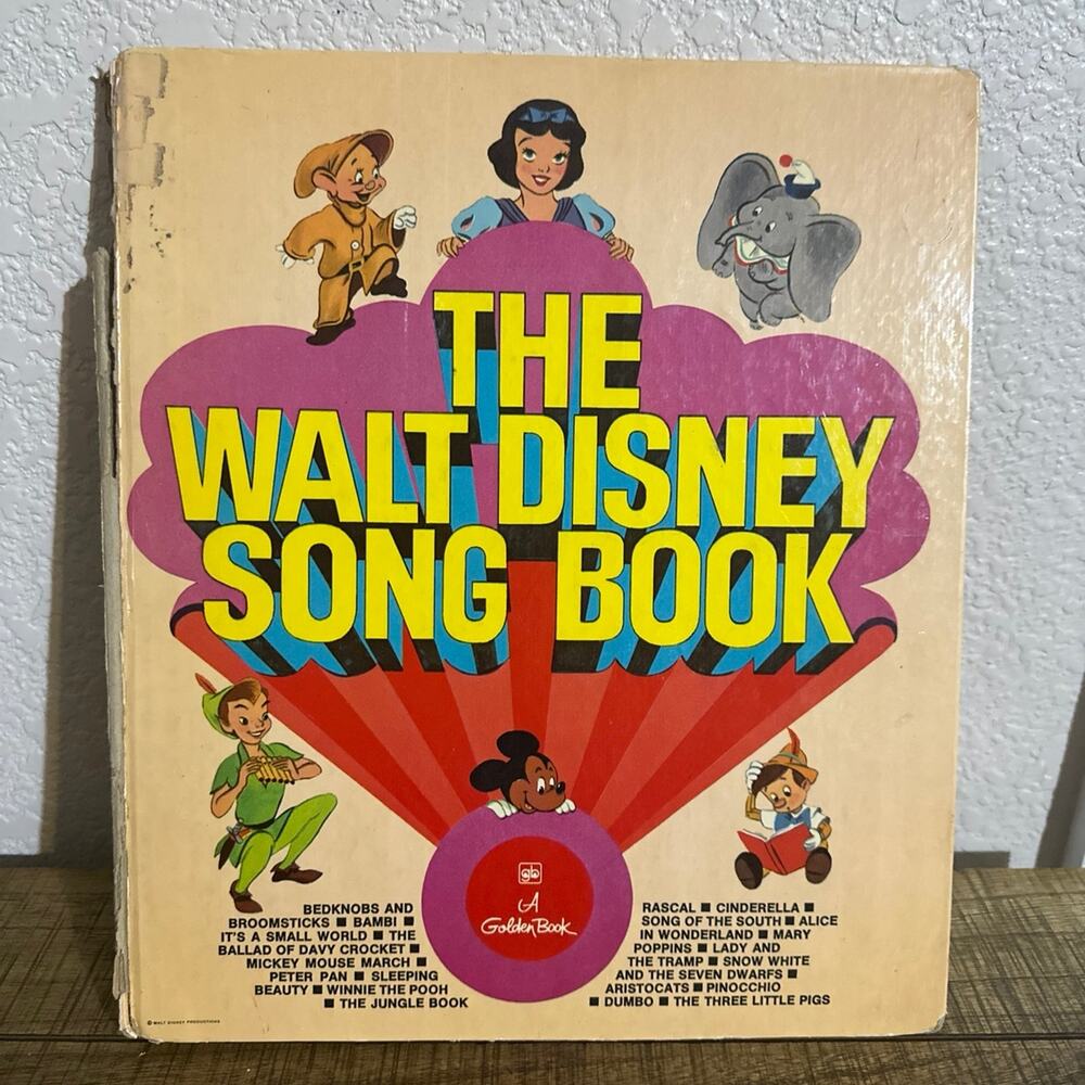 The Walt Disney song book